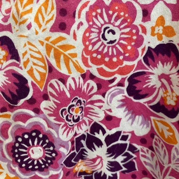 Cynthia Rowley 2 piece pj set. Vibrant purple and pink colors with lace detail.M - Picture 8 of 10